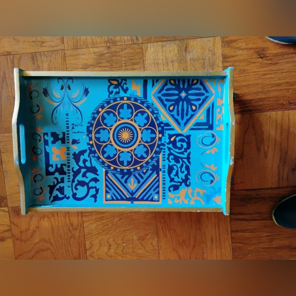 BOHO Bed Serving Tray Beautiful Colors